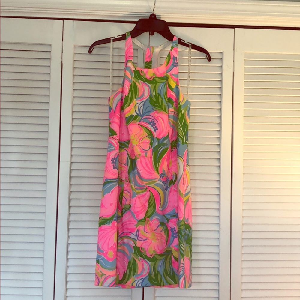 Lily Pulitzer floral shift dress